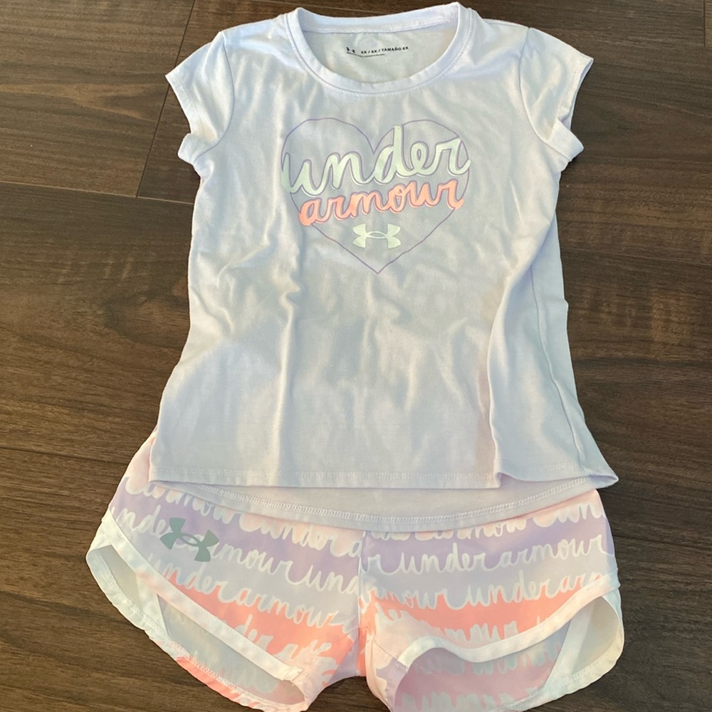 Under Armour short and shirt set